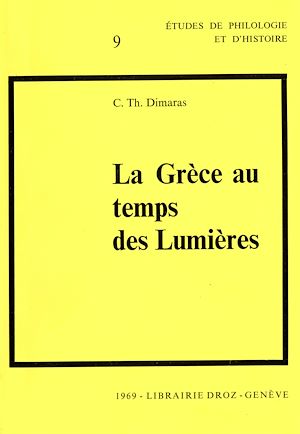 Téléchargez le livre :  La Grèce au temps des Lumières