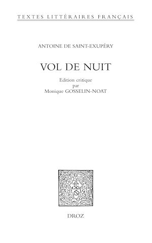 Téléchargez le livre :  Vol de nuit