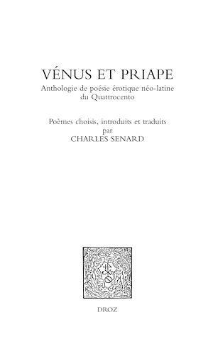 Téléchargez le livre :  Vénus et Priape