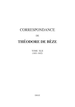 Téléchargez le livre :  Correspondance