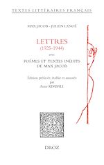 Télécharger le livre :  Lettres (1925-1944)