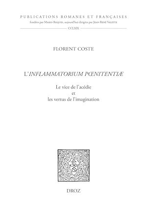 Téléchargez le livre :  L'Inflammatorium pœnitentiæ