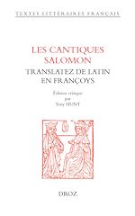 Télécharger le livre :  Les cantiques Salomon translatez de latin en françoys