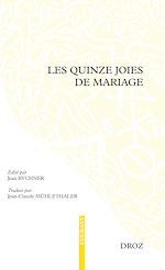 Télécharger le livre :  Les quinze joies de mariage