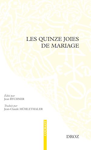 Téléchargez le livre :  Les quinze joies de mariage
