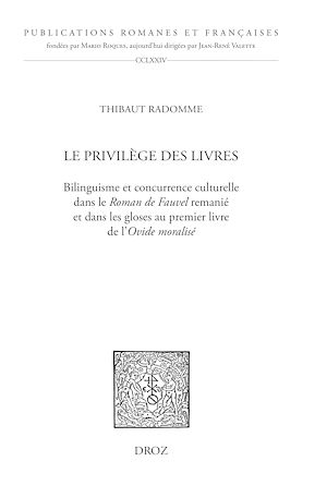 Téléchargez le livre :  Le Privilège des livres