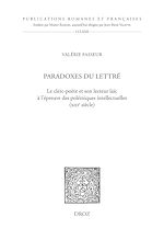 Télécharger le livre :  Paradoxes du lettré