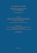Télécharger le livre :  Articuli a Facultate sacrae theologiae Parisiensi determinati super materiis fidei nostrae hodie controversis