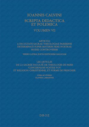Téléchargez le livre :  Articuli a Facultate sacrae theologiae Parisiensi determinati super materiis fidei nostrae hodie controversis