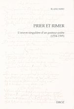 Télécharger le livre :  Prier et rimer