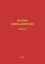 Télécharger le livre :  Études rabelaisiennes