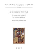 Télécharger le livre :  Jean Gerson écrivain