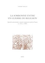 Télécharger le livre :  La Sorbonne entre en guerre de religion