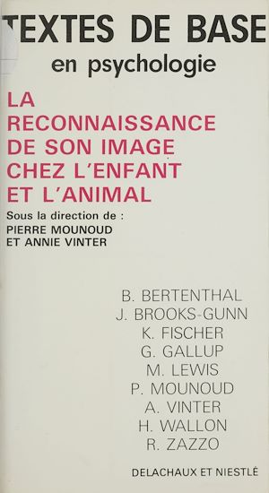 Téléchargez le livre :  La Reconnaissance de son image chez l'enfant et l'animal
