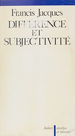 Télécharger le livre :  Différence et Subjectivité