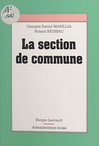 Téléchargez le livre :  La Section de commune