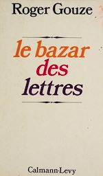 Download this eBook Le Bazar des lettres