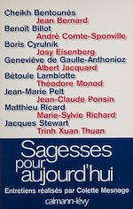 Download this eBook Sagesses pour aujourd'hui