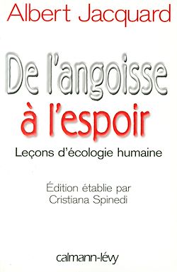 Télécharger le livre :  De l'angoisse à l'espoir