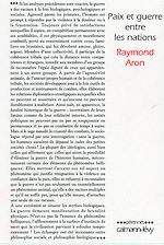 Télécharger le livre :  Paix et guerre entre les nations