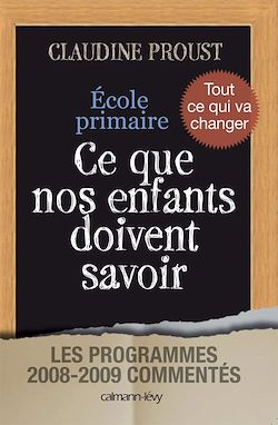 Télécharger le livre :  Ecole primaire Ce que nos enfants doivent savoir