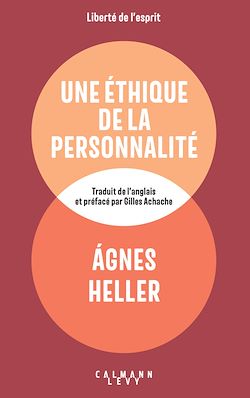 Télécharger le livre :  Une éthique de la personnalité