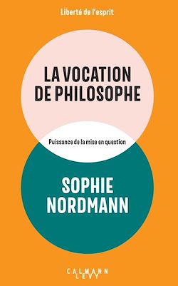 Télécharger le livre :  La Vocation de philosophe