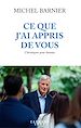 Télécharger le livre :  Ce que j'ai appris de vous