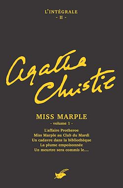 Télécharger le livre :  Intégrale Miss Marple (premier volume)