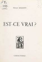 Télécharger le livre :  Est-ce vrai ?
