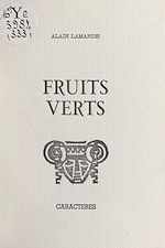 Télécharger le livre :  Fruits verts