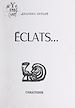 Télécharger le livre :  Éclats...