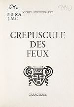 Télécharger le livre :  Crépuscule des feux