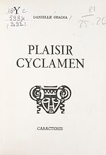 Télécharger le livre :  Plaisir cyclamen