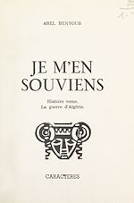 Télécharger le livre :  Je m'en souviens