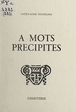 Télécharger le livre :  À mots précipités