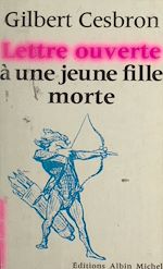 Download this eBook Lettre ouverte à une jeune fille morte