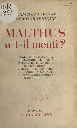 Download the eBook: Malthus a-t-il menti ?