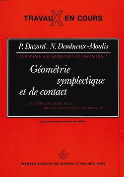 Télécharger le livre :  Géométrie symplectique et de contact : actes