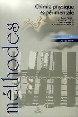 Télécharger le livre :  Chimie physique expérimentale