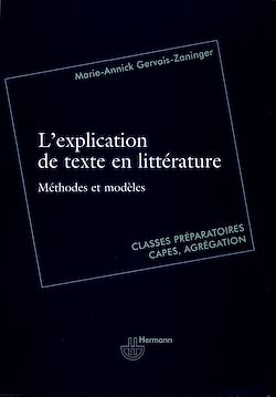 Télécharger le livre :  L'explication de texte en littérature