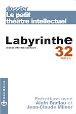 Télécharger le livre :  Labyrinthe n°32 : Le petit théâtre intellectuel