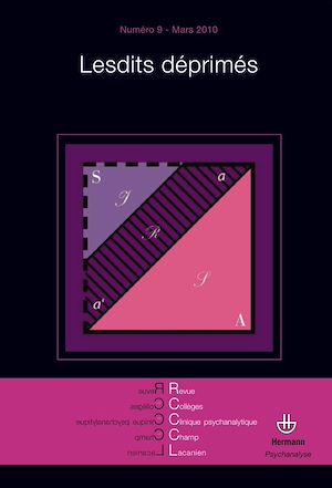 Téléchargez le livre :  Revue des Collèges de Clinique psychanalytique du Champ Lacanien n°9