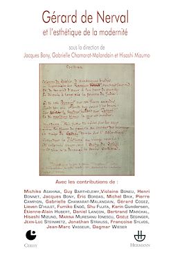 Télécharger le livre :  Gérard de Nerval et l'esthétique de la modernité