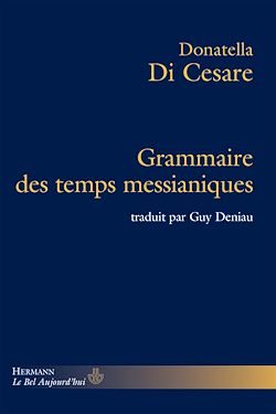 Télécharger le livre :  Grammaire des temps messianiques