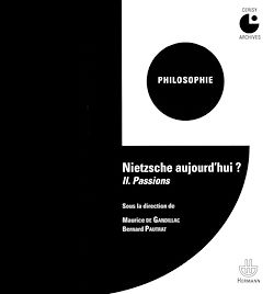 Télécharger le livre :  Nietzsche aujourd'hui ? Volume 2 : Passions