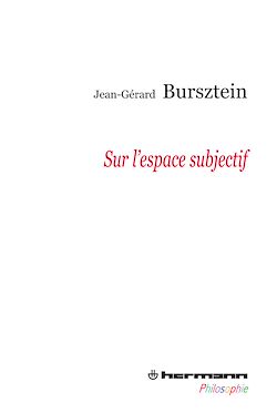 Télécharger le livre :  Sur l'espace subjectif
