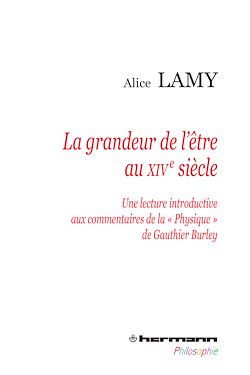 Télécharger le livre :  La grandeur de l'être au XIVe siècle