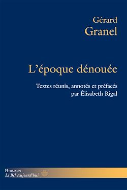Télécharger le livre :  L'époque dénouée
