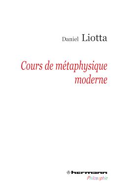 Télécharger le livre :  Cours de métaphysique moderne